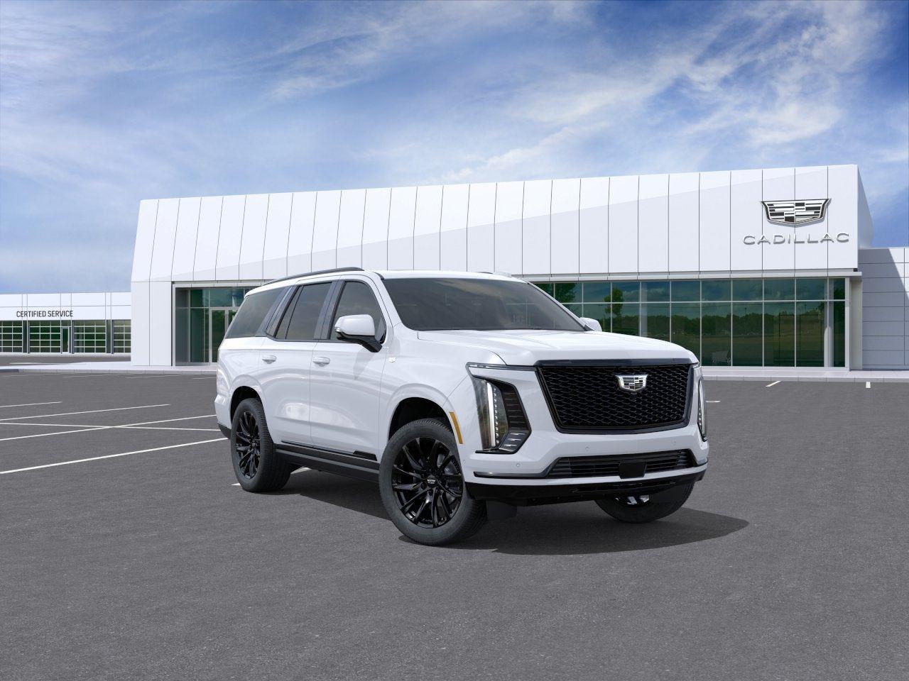Vibrant White Tricoat 2026 Cadillac Escalade SUV / Crossover Rear-Wheel Drive Automatic