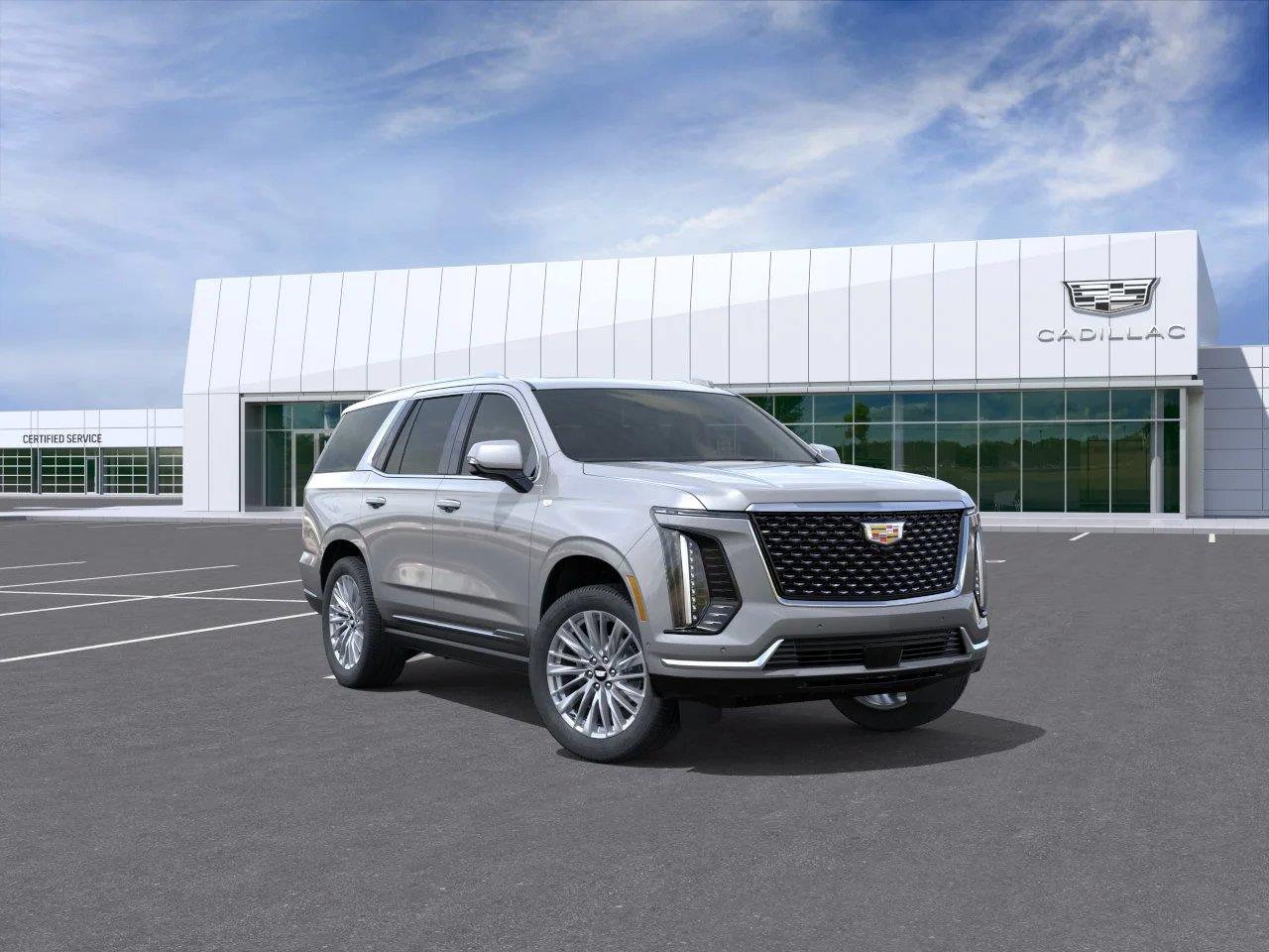 Argent Silver Metallic 2026 Cadillac Escalade SUV / Crossover Rear-Wheel Drive Automatic