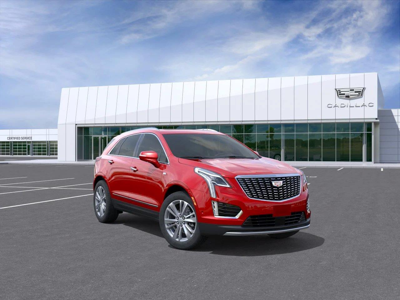 Radiant Red Tintcoat 2026 Cadillac XT5 SUV / Crossover Four-Wheel Drive 9-Speed Automatic