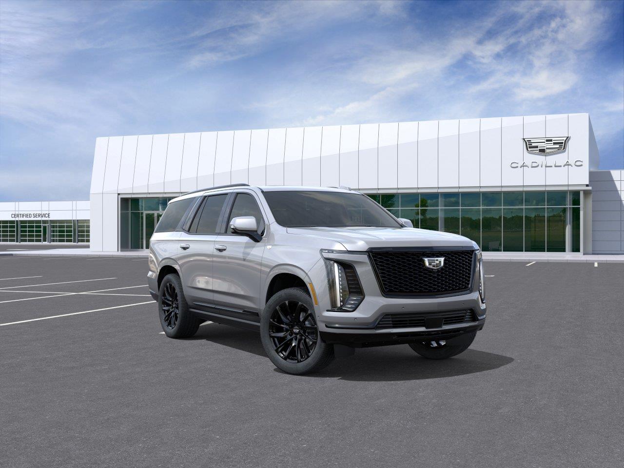Argent Silver Metallic 2026 Cadillac Escalade SUV / Crossover Rear-Wheel Drive Automatic