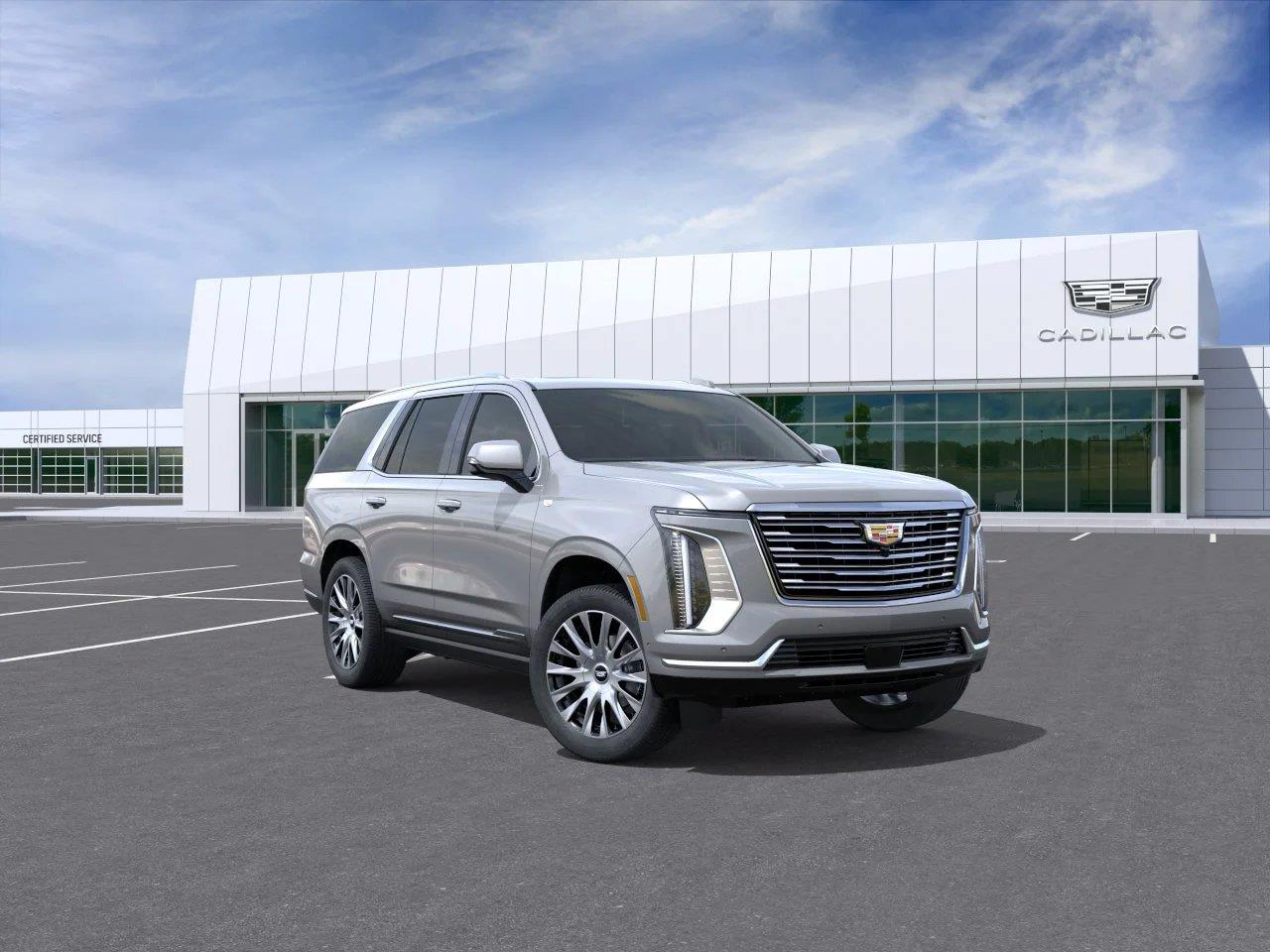 Argent Silver Metallic 2027 Cadillac Escalade SUV / Crossover Four-Wheel Drive Automatic