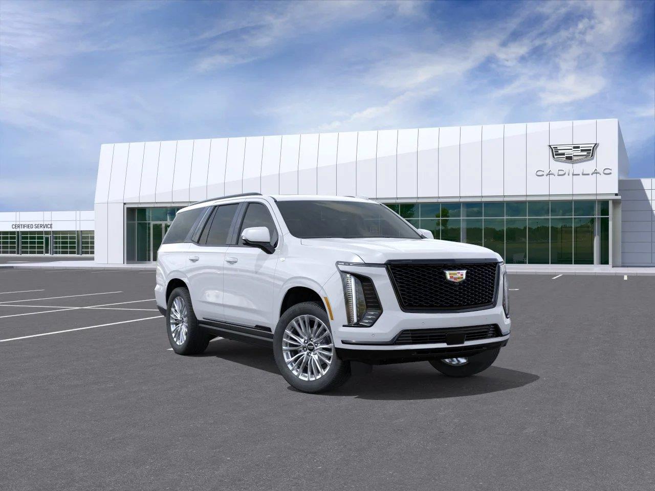 Vibrant White Tricoat 2027 Cadillac Escalade SUV / Crossover Four-Wheel Drive Automatic