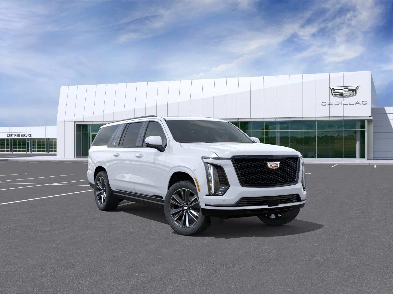 Vibrant White Tricoat 2027 Cadillac Escalade ESV SUV / Crossover Rear-Wheel Drive Automatic