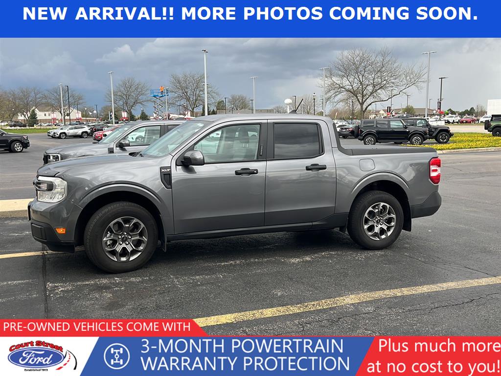 Carbonized Gray Metallic 2023 Ford Maverick XLT SuperCrew AWD Pickup Truck All-Wheel Drive 8-Speed Automatic