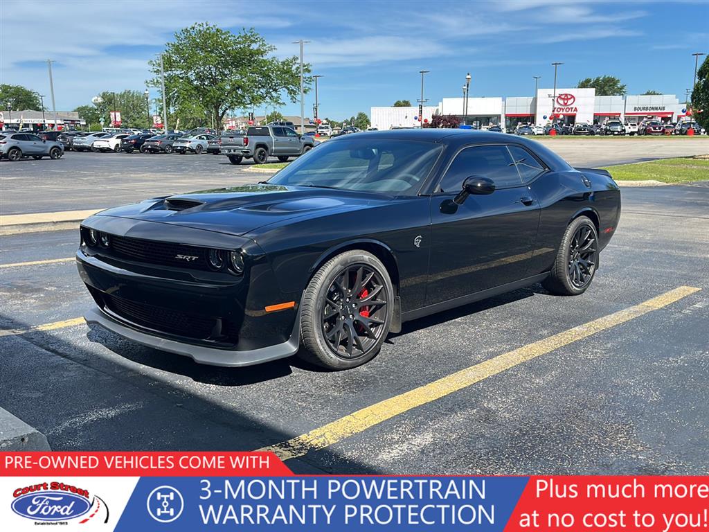  2015 Dodge Challenger SRT Hellcat RWD Coupe Rear-Wheel Drive 