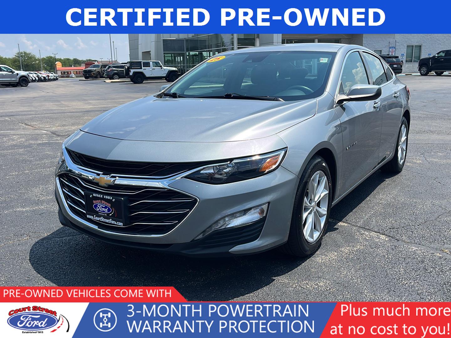 Sterling Gray Metallic 2025 Chevrolet Malibu Sedan Front-Wheel Drive Continuously Variable Transmission