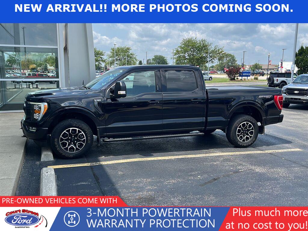 Agate Black 2021 Ford F-150 Pickup Truck Four-Wheel Drive Automatic