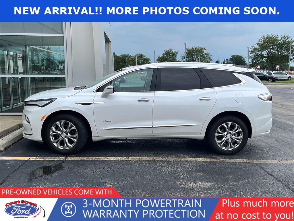 White Frost Tricoat 2024 Buick Enclave SUV / Crossover Four-Wheel Drive 9-Speed Automatic