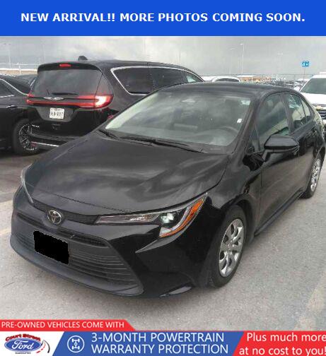 Midnight Black Metallic 2025 Toyota Corolla Sedan Front-Wheel Drive Continuously Variable Transmission