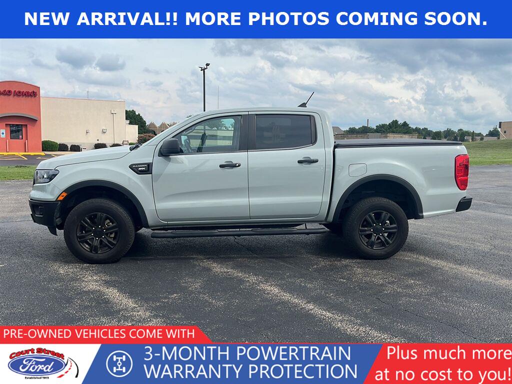 Cactus Gray 2022 Ford Ranger Pickup Truck Four-Wheel Drive Automatic