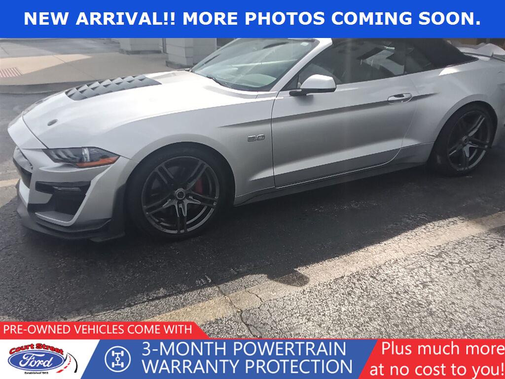 Ingot Silver 2019 Ford Mustang Convertible Rear-Wheel Drive Automatic