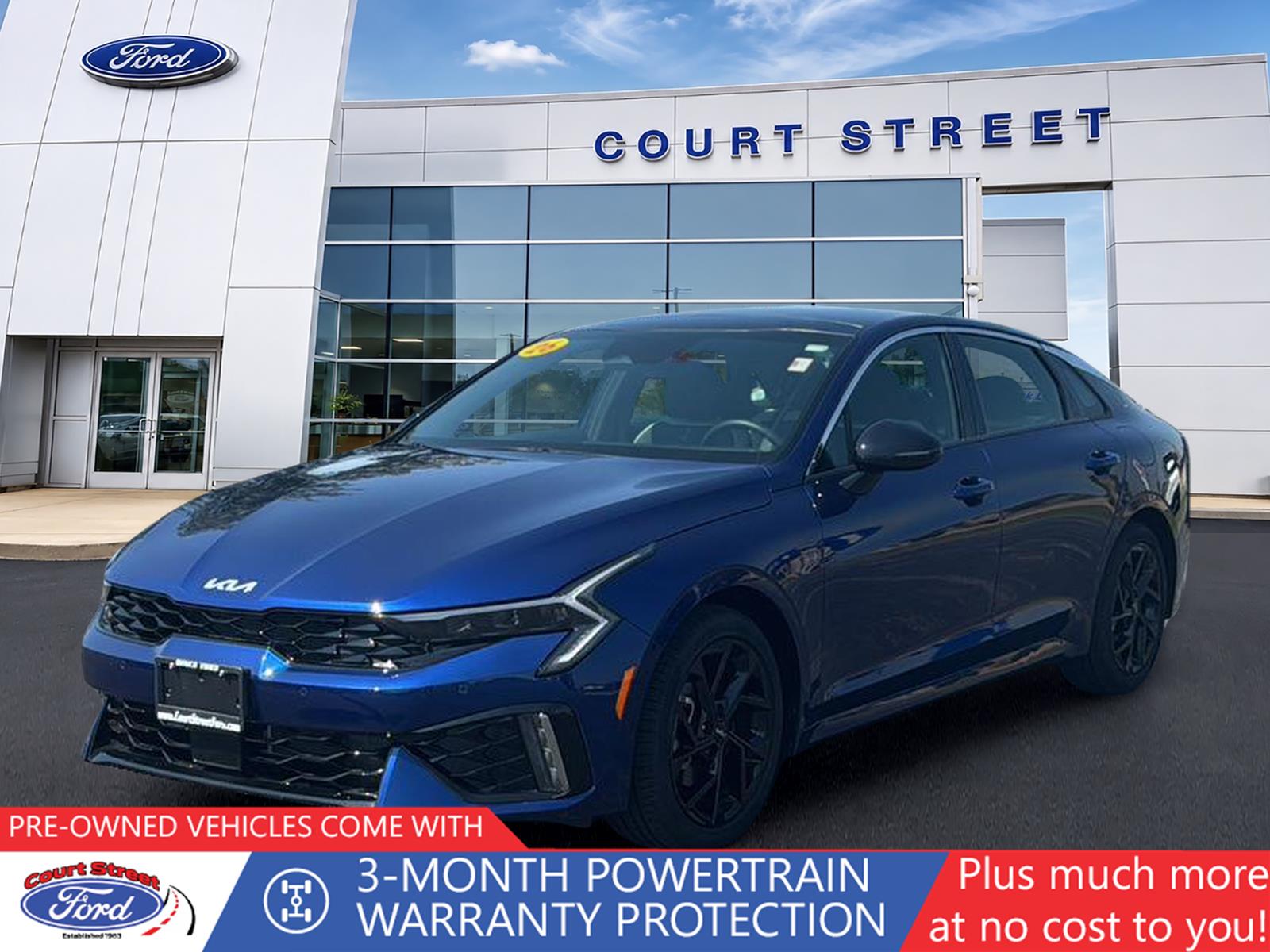 Yacht Blue 2026 Kia K5 Sedan Front-Wheel Drive 8-Speed Automatic