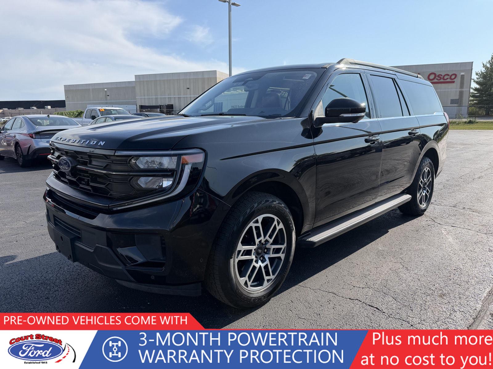 Agate Black 2025 Ford Expedition SUV / Crossover Four-Wheel Drive Automatic