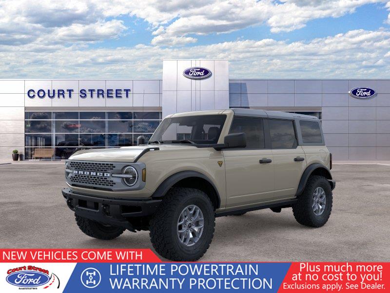 Desert Sand 2025 Ford Bronco SUV / Crossover Four-Wheel Drive 10-Speed Automatic