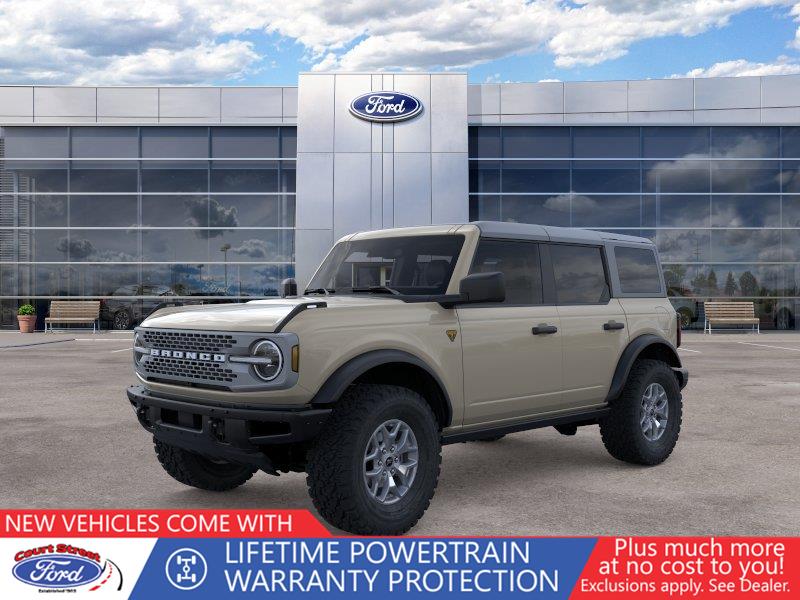 Desert Sand 2025 Ford Bronco SUV / Crossover Four-Wheel Drive 10-Speed Automatic