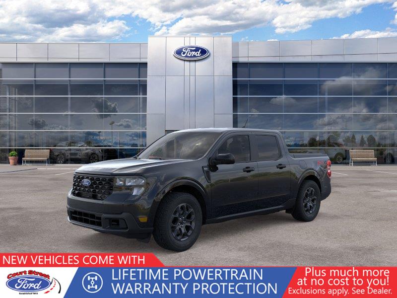 Shadow Black 2026 Ford Maverick Pickup Truck All-Wheel Drive Continuously Variable Transmission
