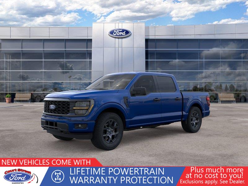 Argon Blue Metallic 2026 Ford F-150 Pickup Truck Four-Wheel Drive 10-Speed Automatic