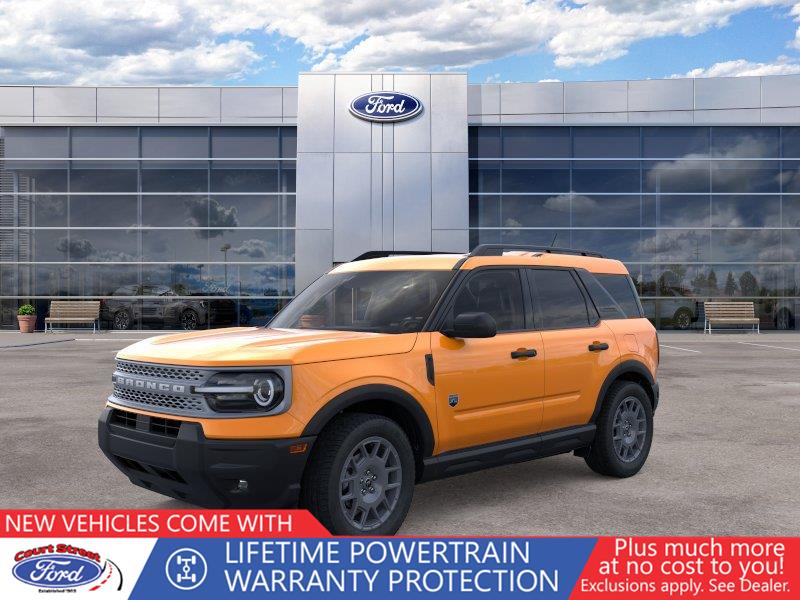 Orange Fury Metallic Tri-Coat 2026 Ford Bronco Sport SUV / Crossover All-Wheel Drive 8-Speed Automatic
