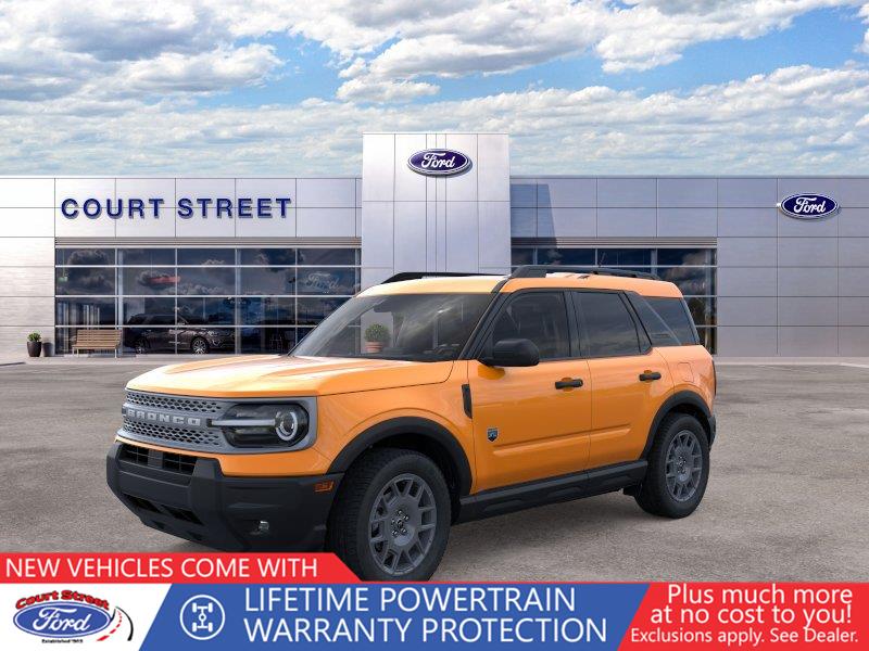 Orange Fury Metallic Tri-Coat 2026 Ford Bronco Sport SUV / Crossover All-Wheel Drive 8-Speed Automatic