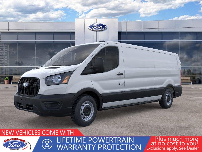Oxford White 2026 Ford Transit Cargo Van Rear-Wheel Drive 10-Speed Automatic