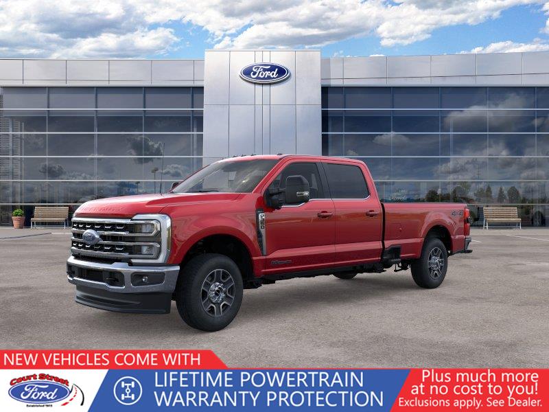 Ruby Red Metallic Tinted Clearcoat 2026 Ford F-350 Super Duty Pickup Truck Four-Wheel Drive Automatic