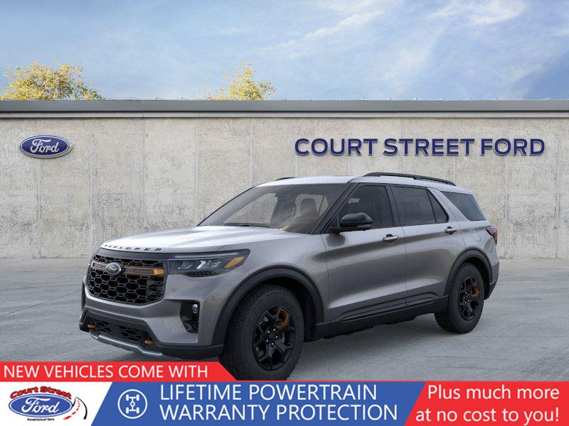 Carbonized Gray Metallic 2026 Ford Explorer SUV / Crossover All-Wheel Drive Automatic