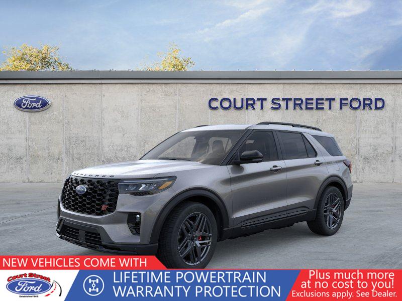Carbonized Gray Metallic 2026 Ford Explorer SUV / Crossover All-Wheel Drive Automatic