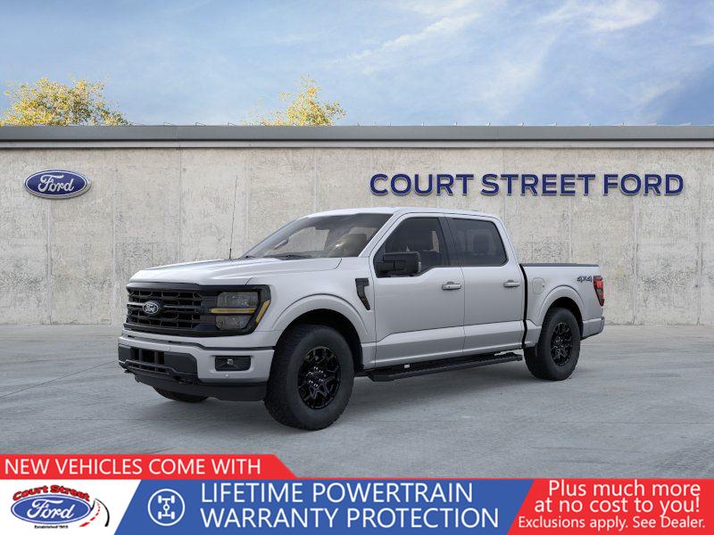 Iconic Silver 2026 Ford F-150 Pickup Truck Four-Wheel Drive Automatic