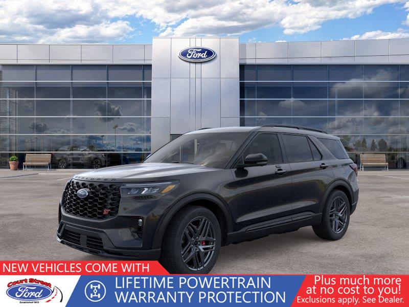 Agate Black 2026 Ford Explorer SUV / Crossover All-Wheel Drive Automatic