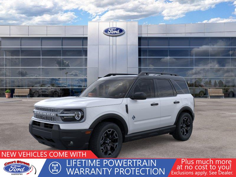 Oxford White 2026 Ford Bronco Sport SUV / Crossover All-Wheel Drive 8-Speed Automatic