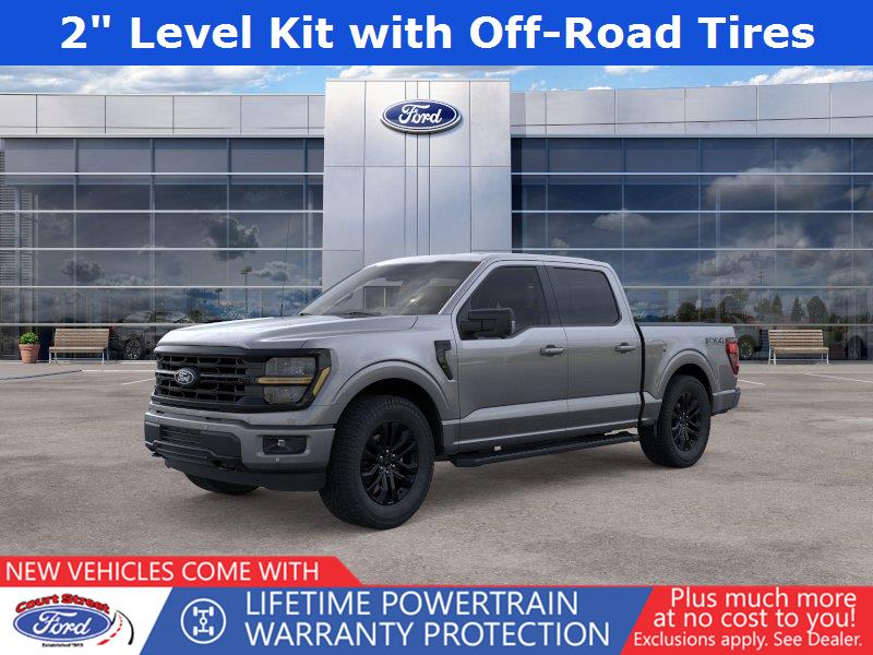 Carbonized Gray 2026 Ford F-150 Pickup Truck Four-Wheel Drive Automatic