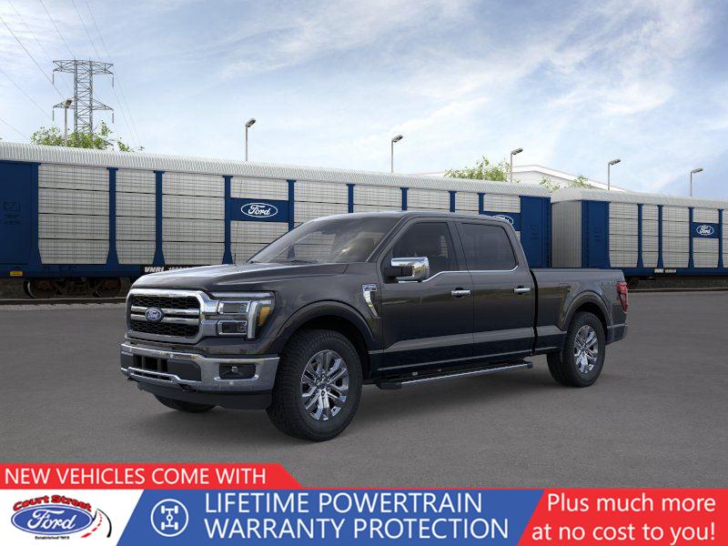 Agate Black 2026 Ford F-150 Lariat SuperCrew 4WD Pickup Truck Four-Wheel Drive Automatic