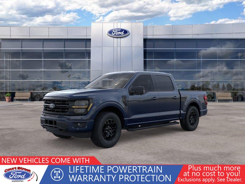 Antimatter Blue 2026 Ford F-150 Pickup Truck Four-Wheel Drive Automatic