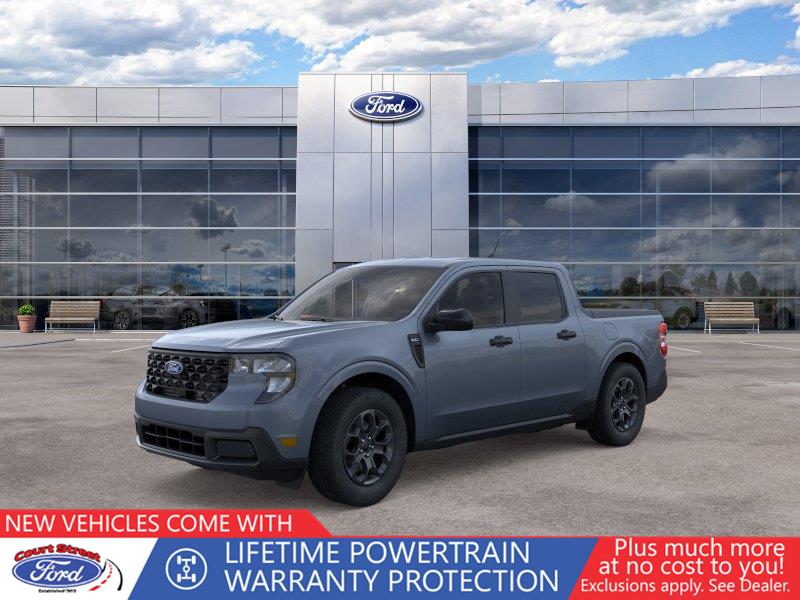 Blue (Azure Gray Metallic Tri-Coat) 2026 Ford Maverick Pickup Truck All-Wheel Drive 8-Speed Automatic