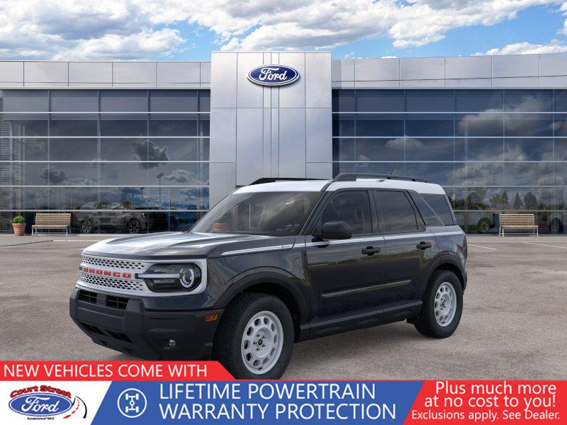 Shadow Black 2026 Ford Bronco Sport SUV / Crossover All-Wheel Drive 8-Speed Automatic