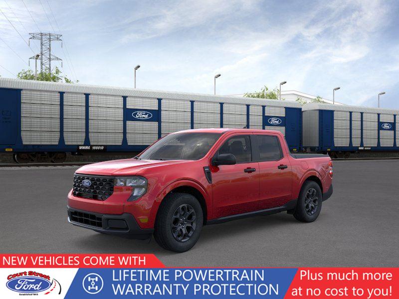 Ruby Red Metallic Tinted Clearcoat 2026 Ford Maverick Pickup Truck All-Wheel Drive Continuously Variable Transmission
