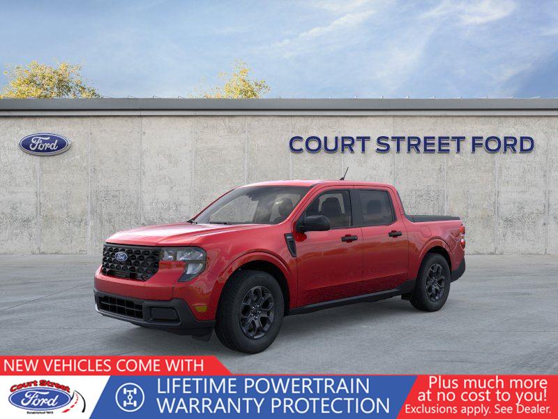 Ruby Red Metallic Tinted Clearcoat 2026 Ford Maverick Pickup Truck All-Wheel Drive Continuously Variable Transmission