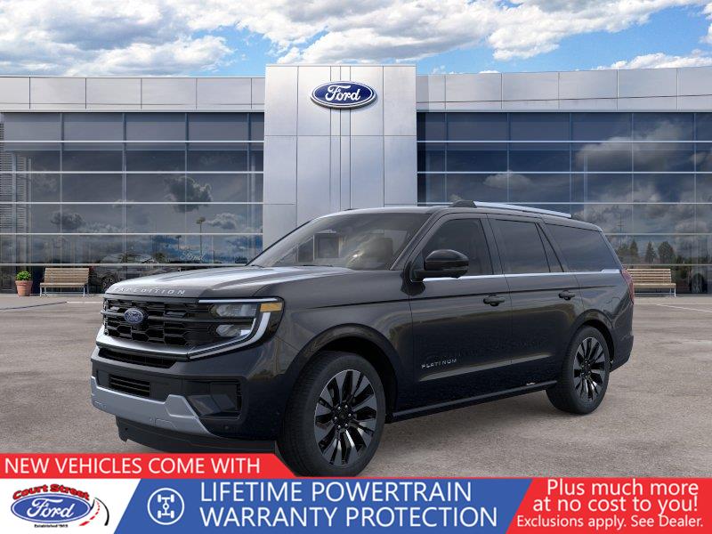 Agate Black 2026 Ford Expedition SUV / Crossover Four-Wheel Drive Automatic