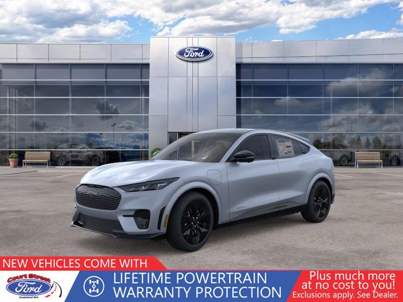 Glacier Gray Metallic Tri-Coat 2026 Ford Mustang Mach-E SUV / Crossover All-Wheel Drive 1-Speed Dual Clutch