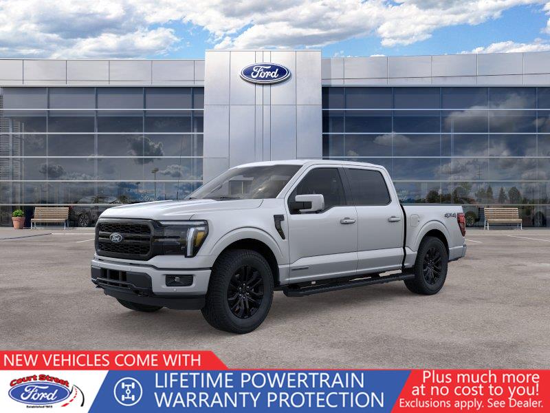 Iconic Silver 2026 Ford F-150 Pickup Truck Four-Wheel Drive Automatic