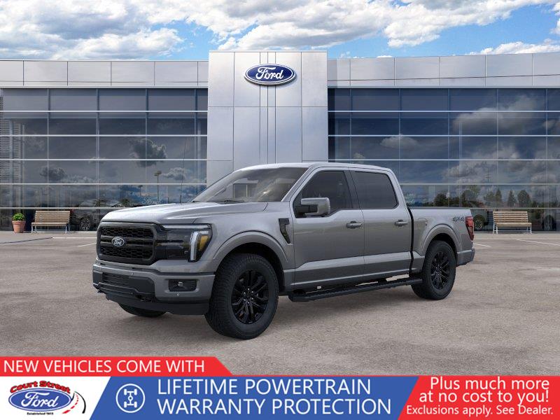 Carbonized Gray 2026 Ford F-150 Pickup Truck Four-Wheel Drive Automatic