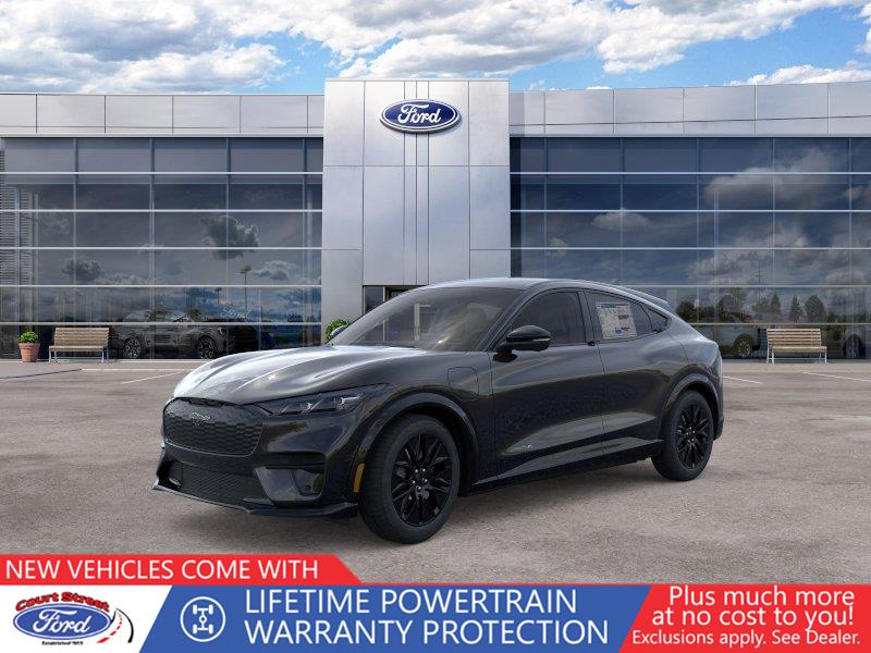 Shadow Black 2026 Ford Mustang Mach-E SUV / Crossover All-Wheel Drive 1-Speed Dual Clutch