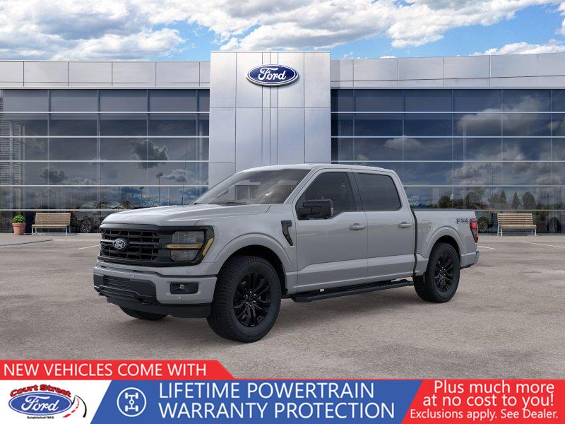 Avalanche Gray 2026 Ford F-150 Pickup Truck Four-Wheel Drive Automatic