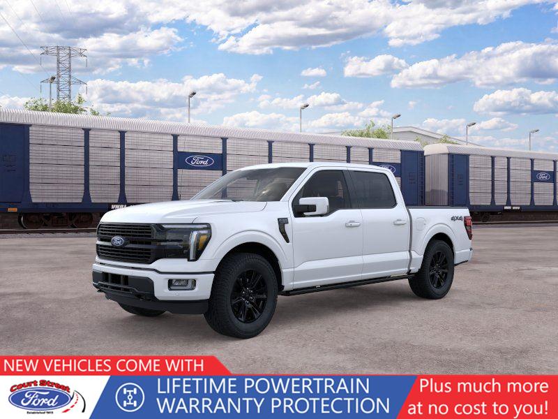 Star White Metallic Tri-Coat 2026 Ford F-150 Pickup Truck Four-Wheel Drive Automatic