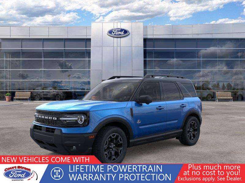 Velocity Blue 2026 Ford Bronco Sport SUV / Crossover All-Wheel Drive 8-Speed Automatic