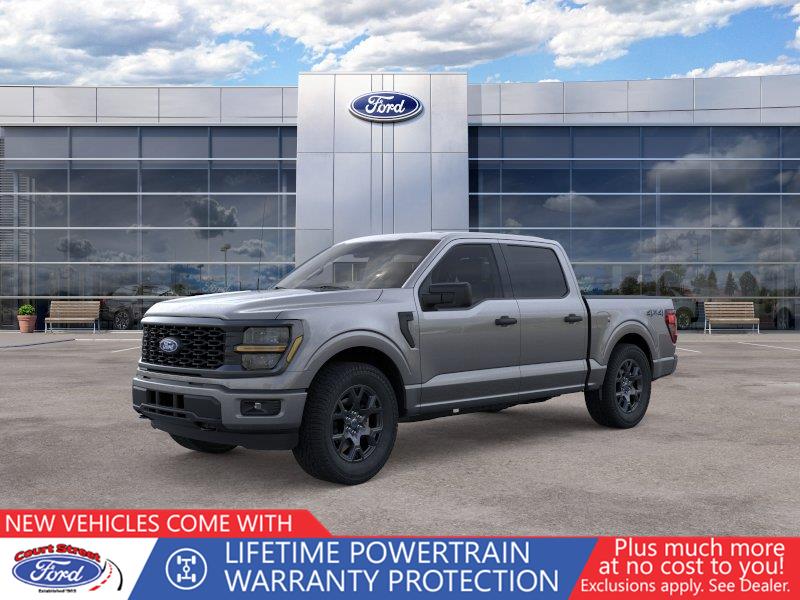Carbonized Gray 2026 Ford F-150 Pickup Truck Four-Wheel Drive Automatic