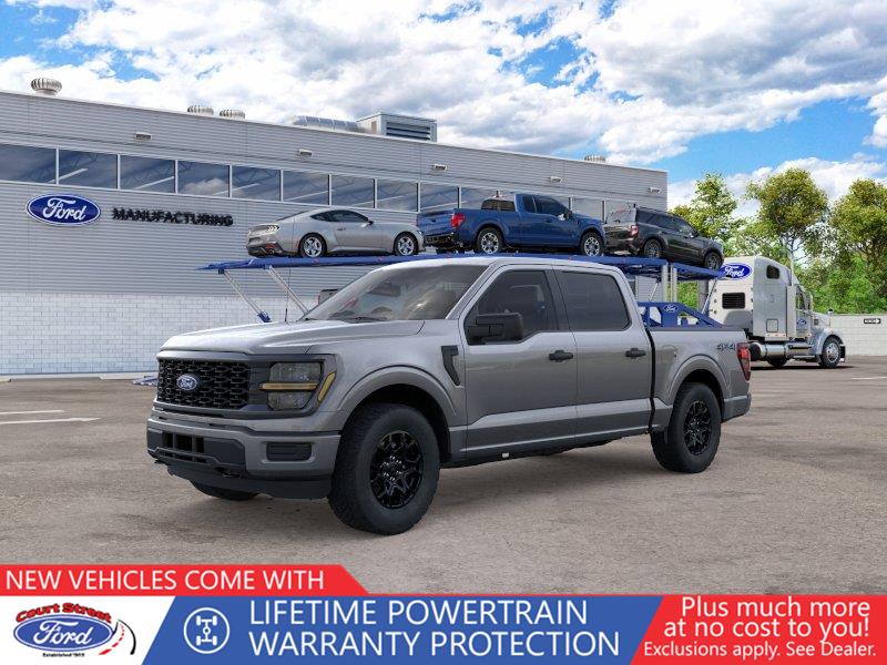 Carbonized Gray 2026 Ford F-150 Pickup Truck Four-Wheel Drive Automatic
