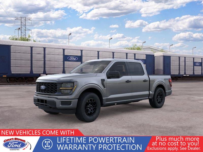 Carbonized Gray 2026 Ford F-150 Pickup Truck Four-Wheel Drive Automatic