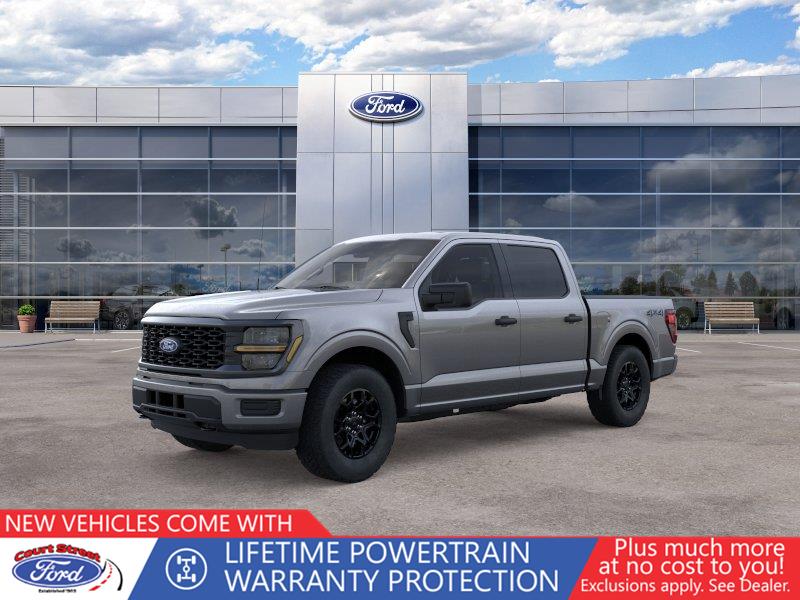 Carbonized Gray 2026 Ford F-150 Pickup Truck Four-Wheel Drive Automatic