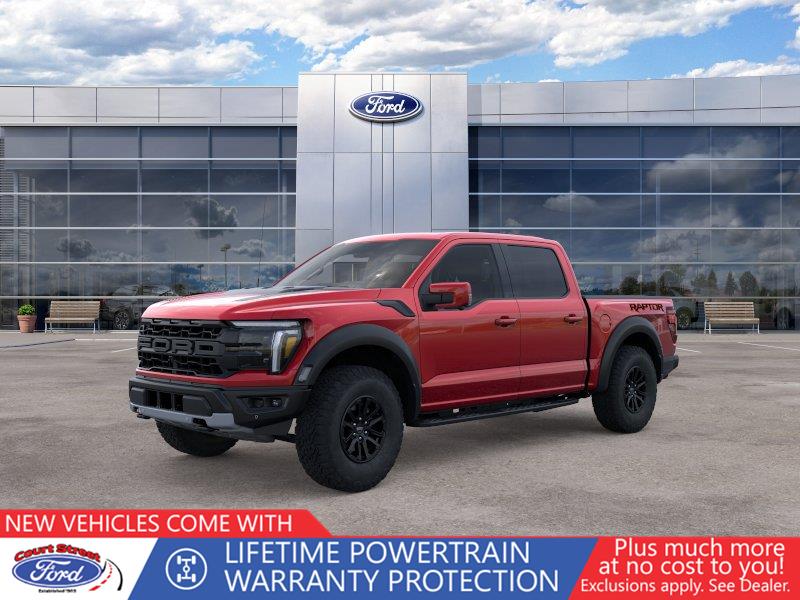 Ruby Red Metallic Tinted Clearcoat 2026 Ford F-150 Pickup Truck Four-Wheel Drive Automatic